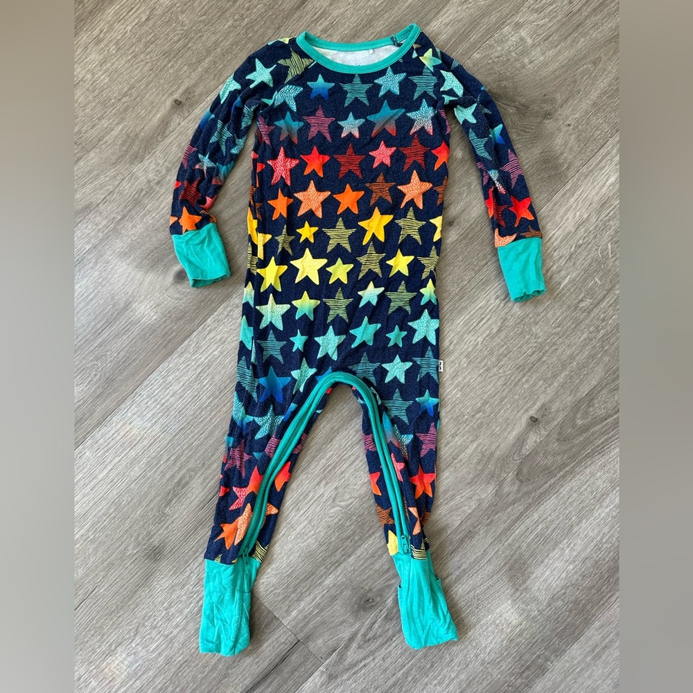 Little sleepies size 12-18 months crescent zippie